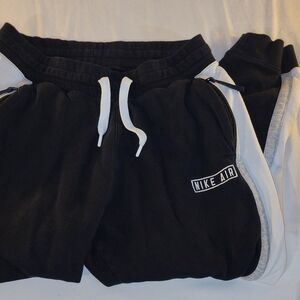 Nike Air Men Black Joggers